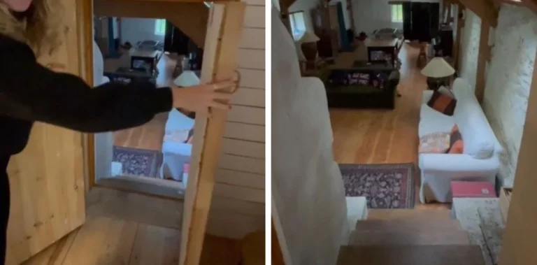 Alquila un piso en Airbnb y descubre una aterradora sorpresa en una puerta secreta