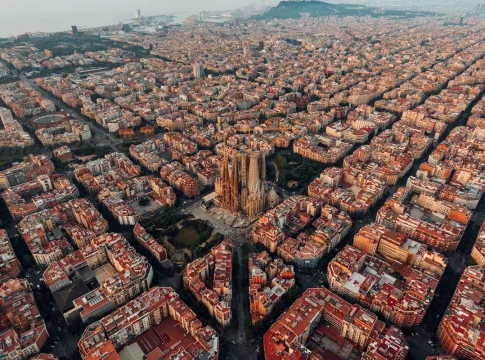 Barcelona desde el aire
