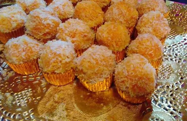 Bocaditos de coco y calabaza con solo 4 ingredientes