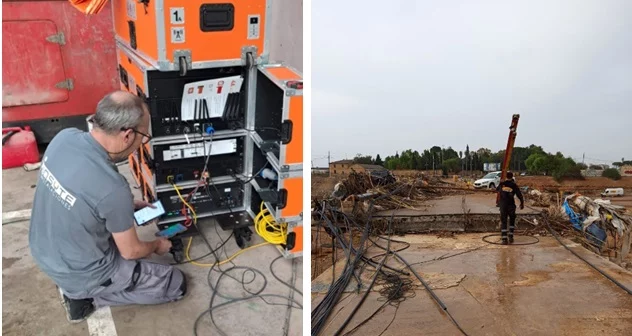 MasOrange ha recuperado ya el 85% de los servicios afectados por la DANA y continúa las labores de recuperación y ayuda en las zonas impactadas 2 DANA reparacion servicios MasOrange