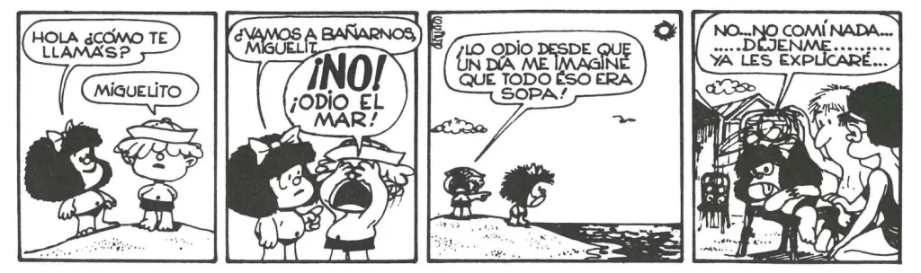 Mafalda, sesenta años de la irreverente niña argentina que ahora es homenajeada en Madrid 3 EuropaPress 3793443 vinetas mafalda