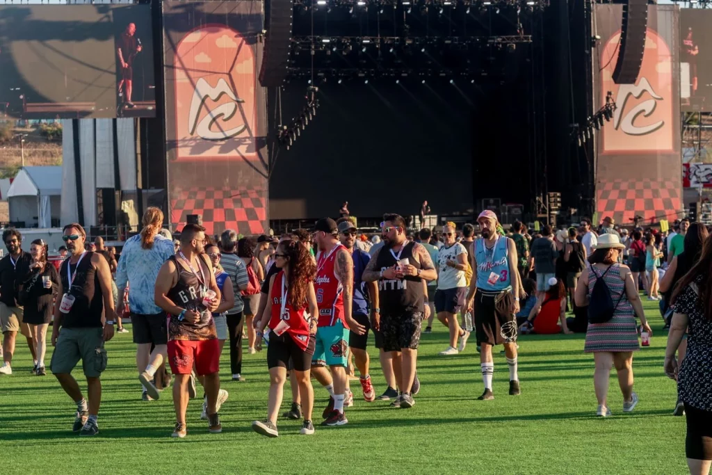 Mad Cool y Primavera Sound buscan mejorar su relación con los vecinos 1 EuropaPress 6087507 ambiente ultimo dia festival mad cool 2024 13 julio 2024 madrid espana