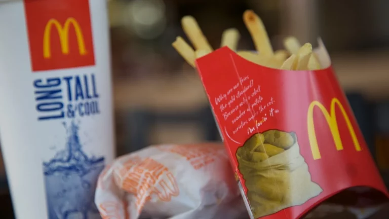 Guarda hamburguesas y patatas del McDonald's durante 4 años, las abre ahora y se queda impactada