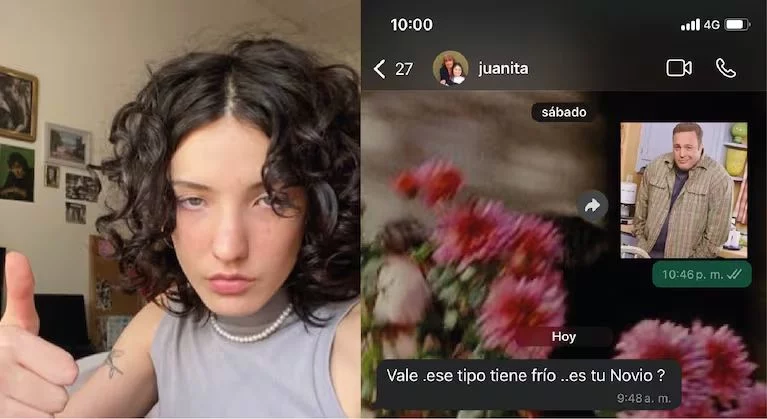 La explicación de la nieta y la respuesta cariñosa de la abuela