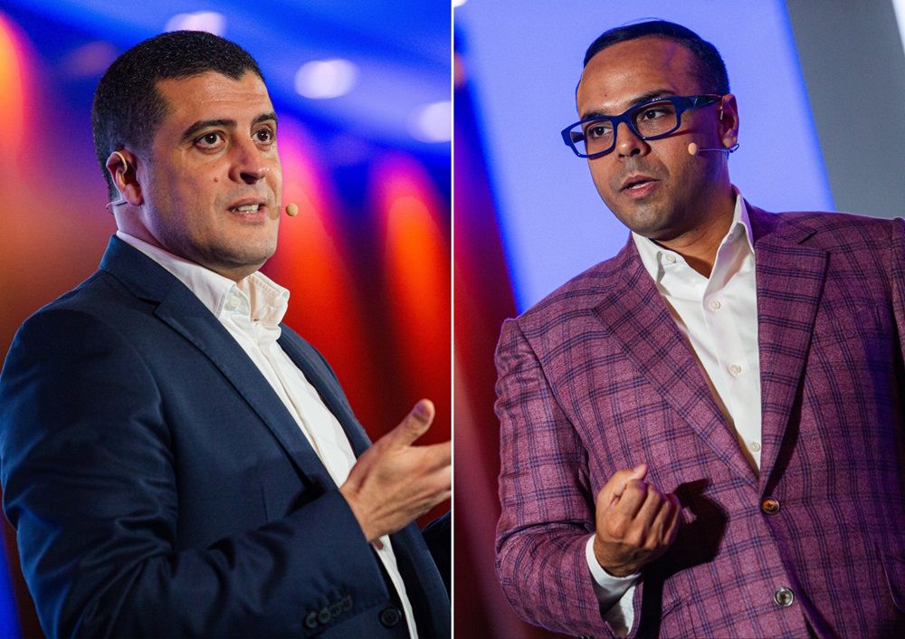 Uniphore y Konecta, la unión que revolucionará la Experiencia del Cliente con IA 1 Nourdine Bihmane CEO KONECTA y Umesh Sachdev CEO UNIPHORE