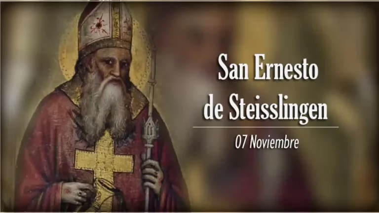 San Ernesto: Santoral del 7 de noviembre de 2024