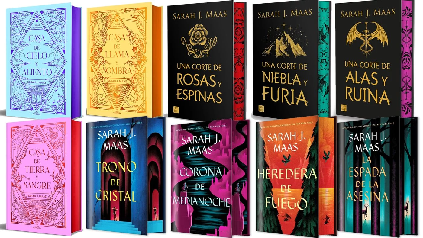 Si te gustan las sagas de Sarah J. Maas, estos libros de fantasía romántica te van a enamorar Si te gustan las sagas de Sarah J. Maas, estos libros de fantasía romántica te van a enamorar
