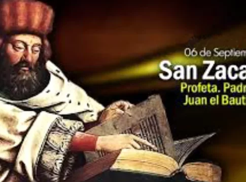 Zacarías santoral San Zacarías: Santoral del 6 de noviembre de 2024