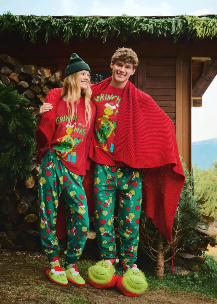 pijama grinch