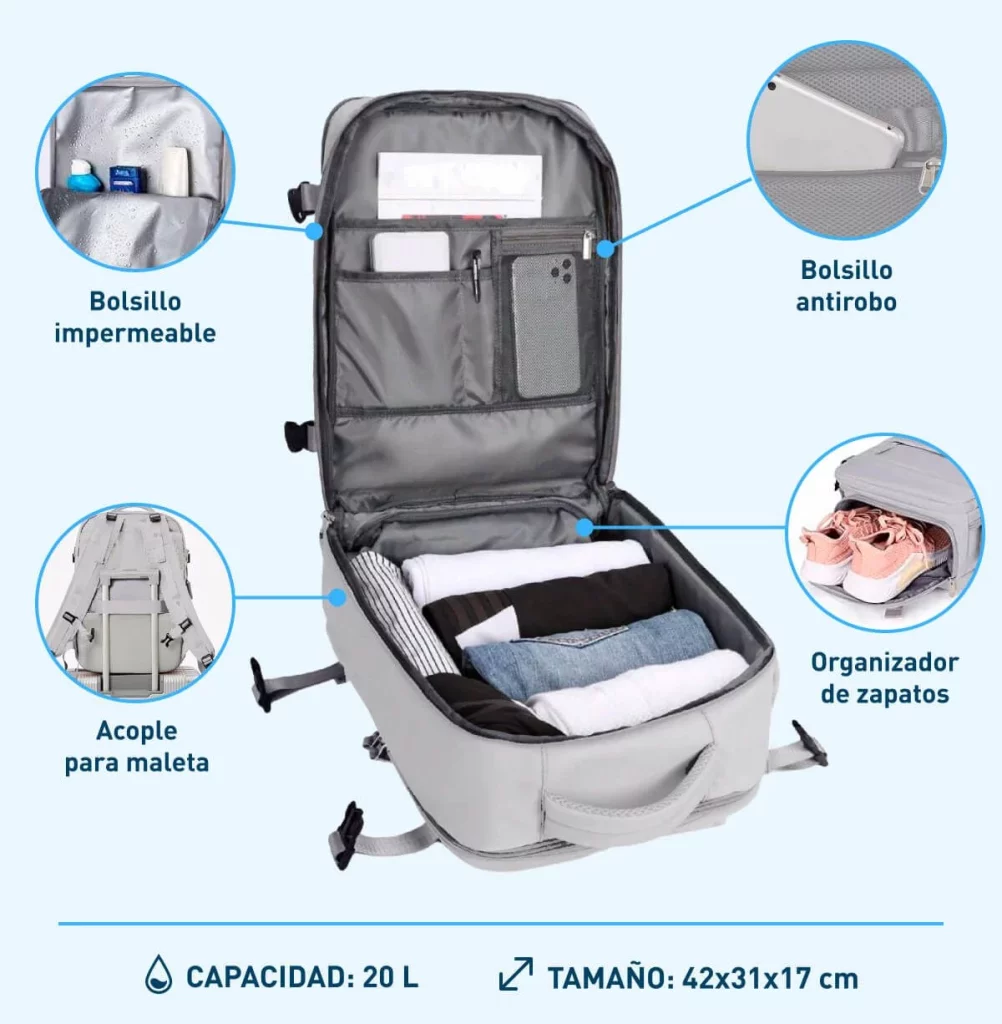 La mochila de 16 euros que está arrasando en Aldi: más cómoda que una maleta y más barata que las de Decathlon 55 Un fenómeno viral que conquista las redes sociales