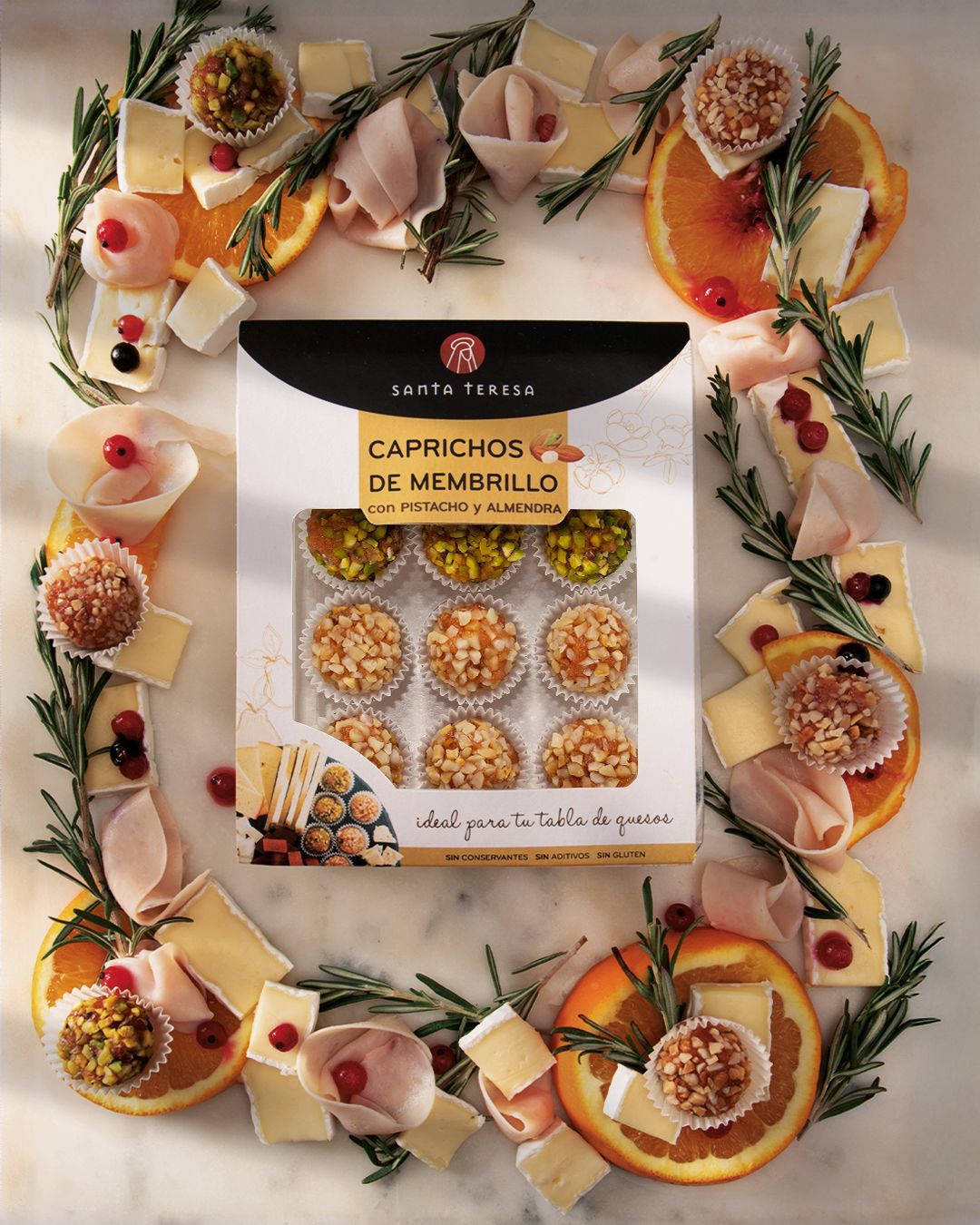 Santa Teresa innova para rejuvenecer un clásico de la gastronomía: Caprichos de Membrillo con frutos secos 1 CAPRICHOS DE MEMBRILLO SANTA TERESA 1