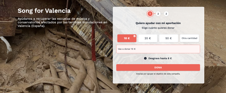 Músicos de toda España se suman a la iniciativa solidaria de NEOMúsica por las víctimas de la DANA