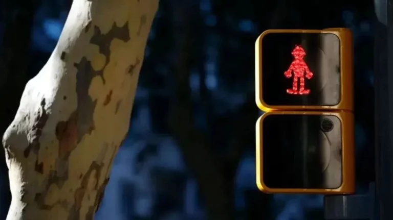 Cruzar un semáforo en rojo es motivo para que pongan tu foto en una pantalla gigante en este país