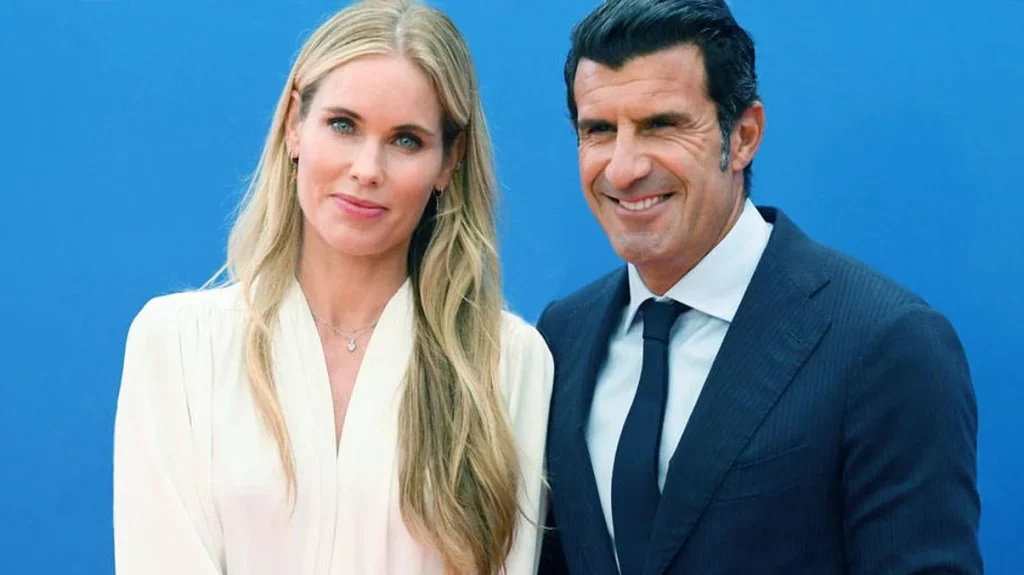 Ella es Helen Svedin la mujer que tiene enamorado a Luis Figo desde el primer día 48 De Suecia a las pasarelas internacionales