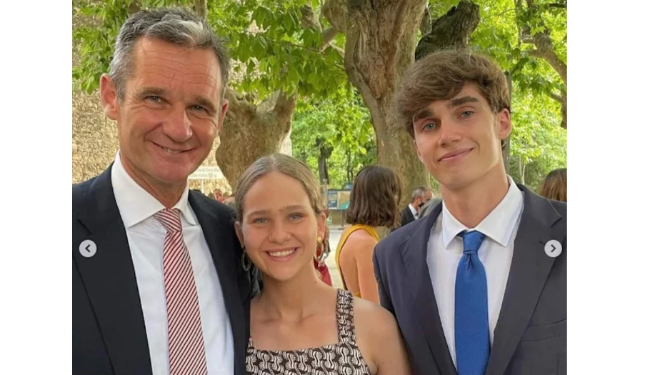 El 'dardo' de la infanta Cristina a Iñaki Urdangarin y Ainhoa Armentia con sus hijos de por medio