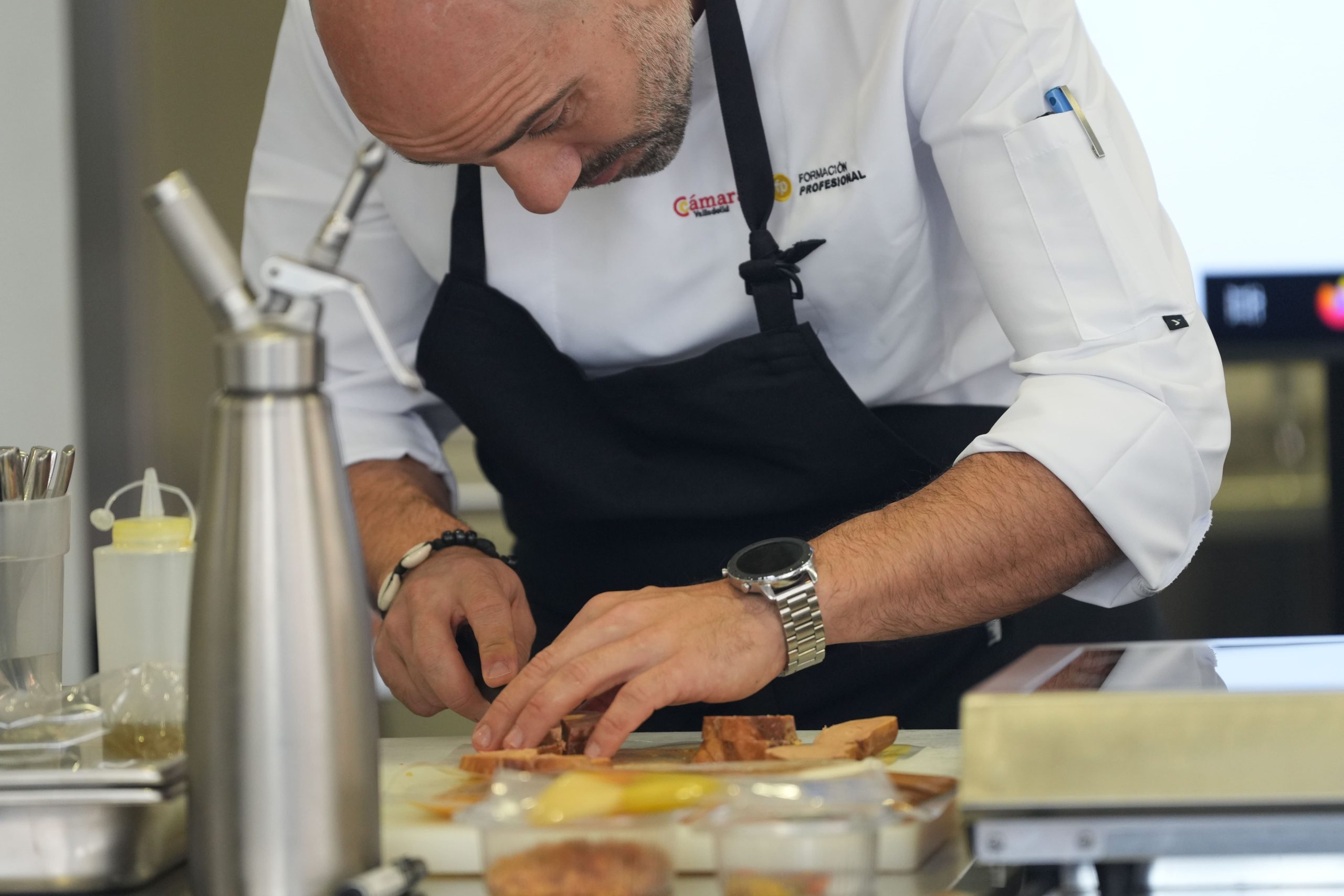 ?El Foie Gras? visita la Escuela de Cocina de Valladolid