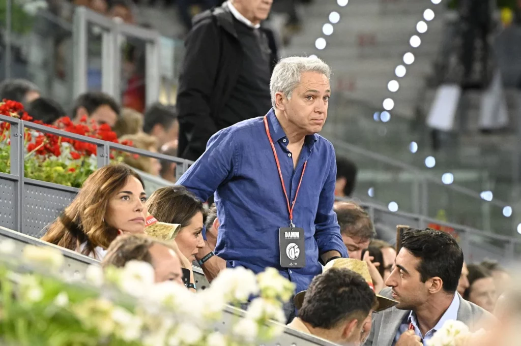 EuropaPress 5939967 vicente valles asiste final torneo mutua madrid open disputa caja magica