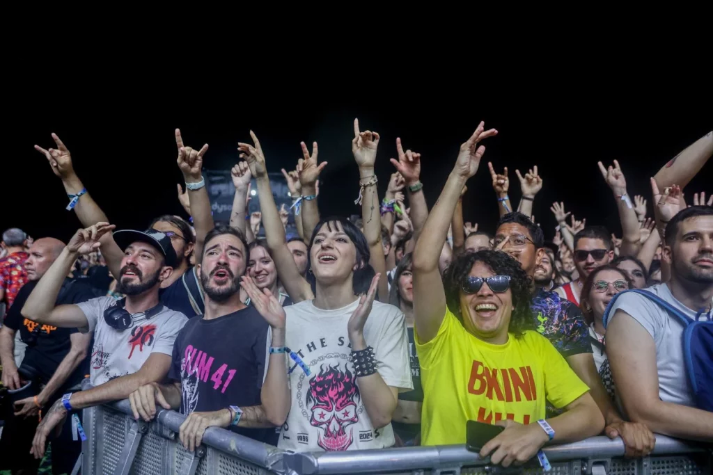 EuropaPress 6086498 banda sum 41 concierto festival mad cool 12 julio 2024 madrid espana sum 41
