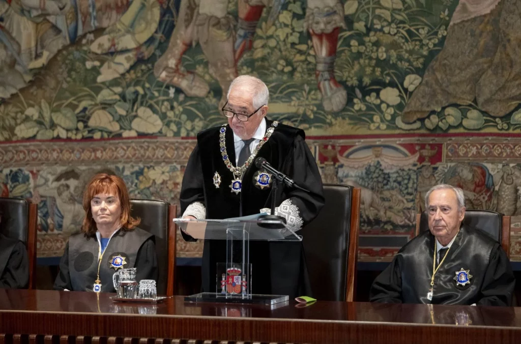 EuropaPress 6196006 intervencion magistrado presidente tribunal constitucional candido