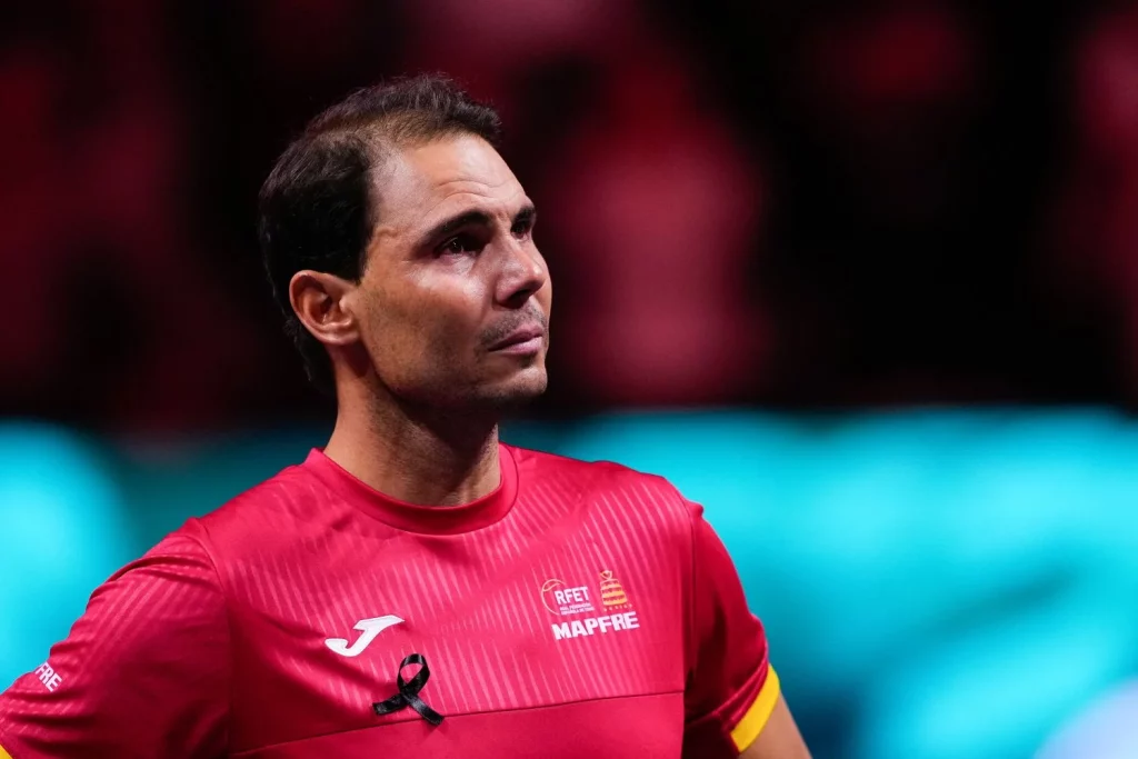 EuropaPress 6352931 rafael nadal of spain during the tribute to his career in his farewell to