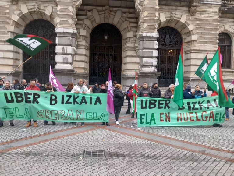 Uber sufre una huelga en Bizkaia que afectará las fechas clave del mes de diciembre