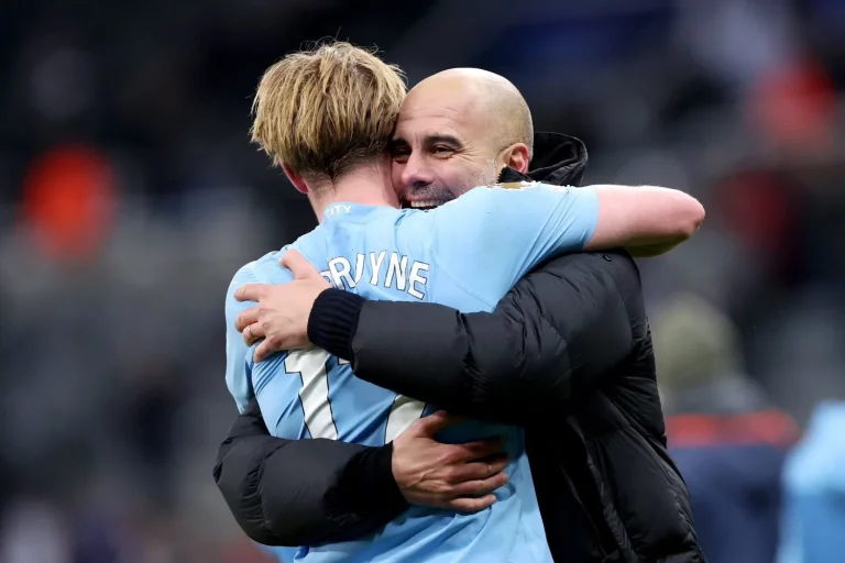 Guardiola Kevin de Bruyne