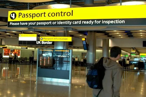La sorpresa al llegar a Londres
