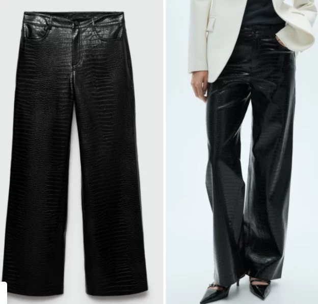 ’Mango-gangas’: pantalones anchos de punto, de lana y de cuadros para todas las mujeres 104 ’Mango-gangas’: pantalones anchos de punto, de lana y de cuadros para todas las mujeres