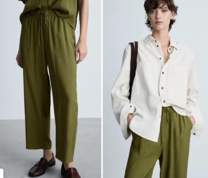 ’Mango-gangas’: pantalones anchos de punto, de lana y de cuadros para todas las mujeres 105 ’Mango-gangas’: pantalones anchos de punto, de lana y de cuadros para todas las mujeres