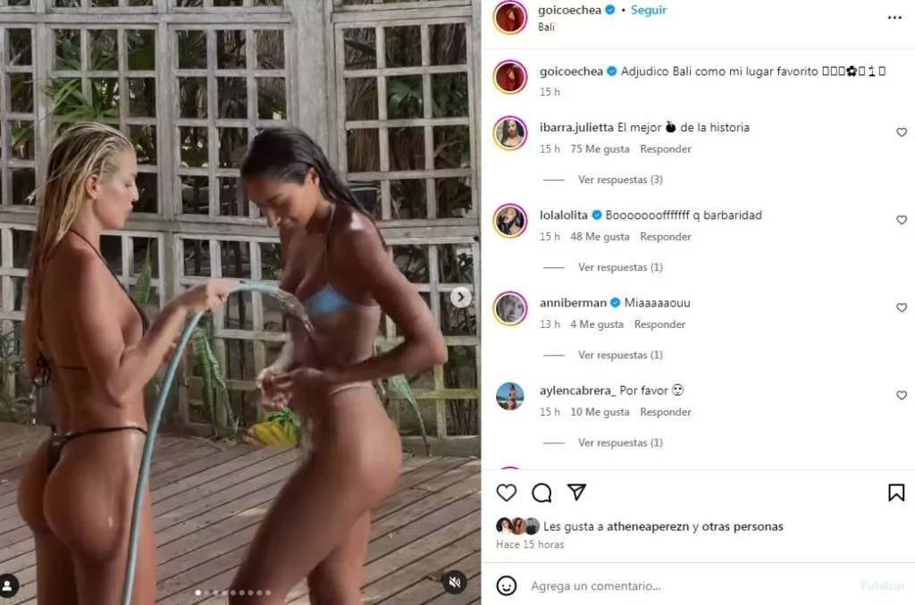 Rompiendo las redes con fotos desde Bali