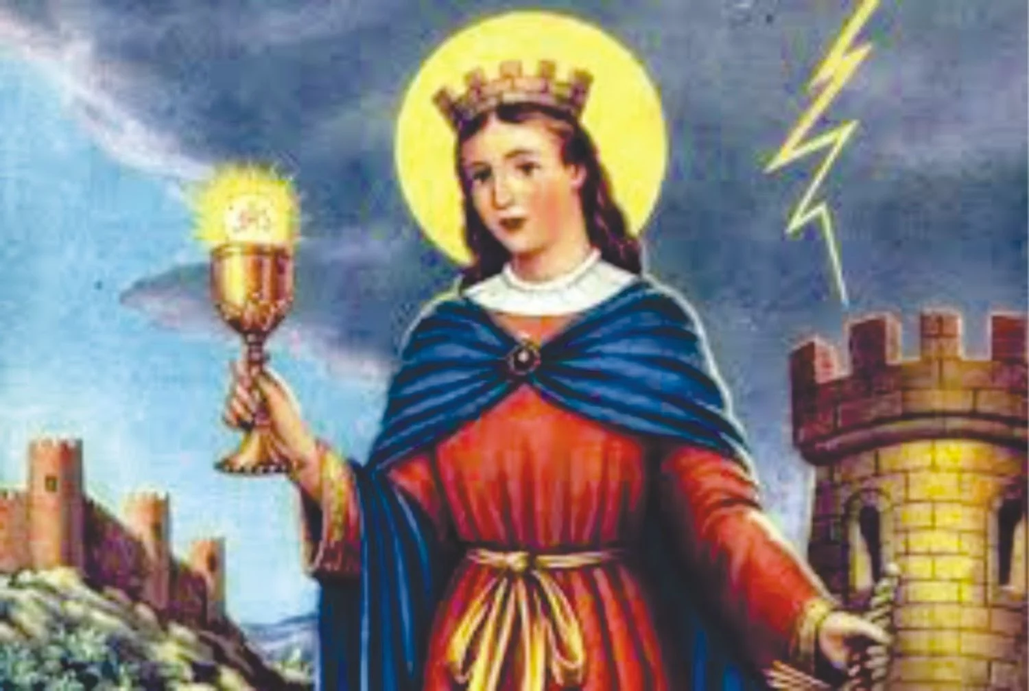 Santa Bárbara: Santoral del 4 de diciembre del 2024 1 El culto a Santa Bárbara y su simbolismo