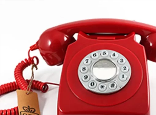 telefono rojo