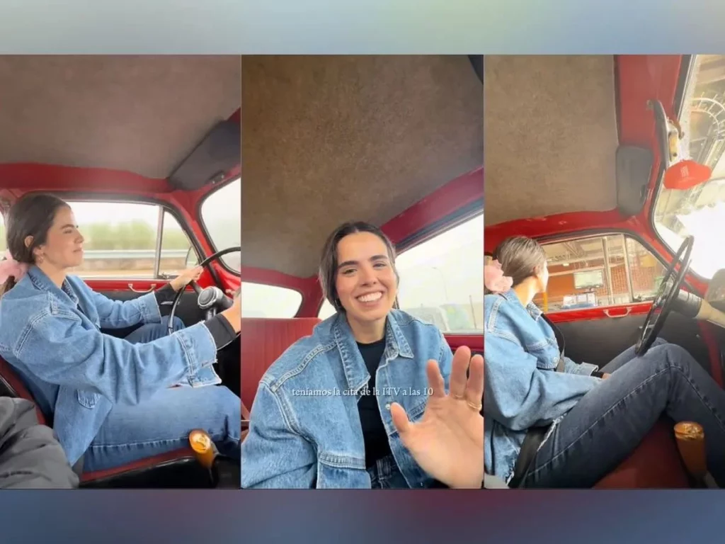 “¿Agua? No tiene”: un coche de otra época en la ITV