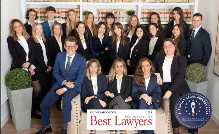 Vilches Abogados, reconocido por 'Best Lawyers' como uno de los mejores bufetes por tercer año consecutivo