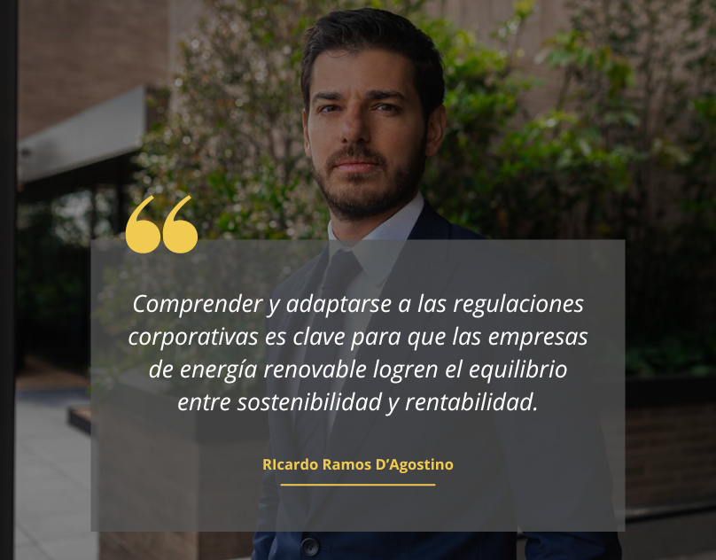 006 Regulaciones Corporativas en Energa Renovable Perspectivas para 2025 de Ricardo Ramos DAgostino y Grupo Capital