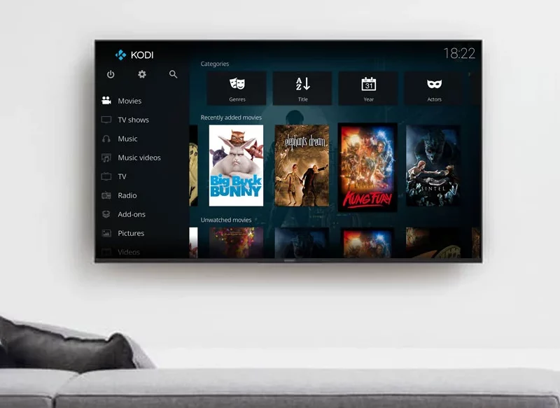 KODI RENUEVA SU INTERFAZ