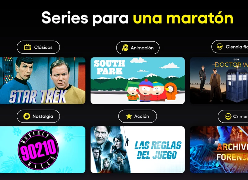 NUEVOS CONTENIDOS DE PLUTO TV