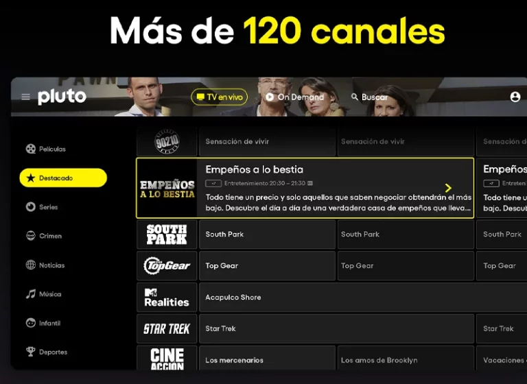 Pluto TV fortalece su oferta con nuevos canales para plantar cara a Netflix y Disney+