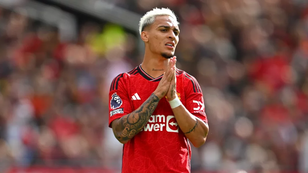 El Manchester United ve con buenos ojos la oferta del Atlético de Madrid por Antony. Fuente: Agencias