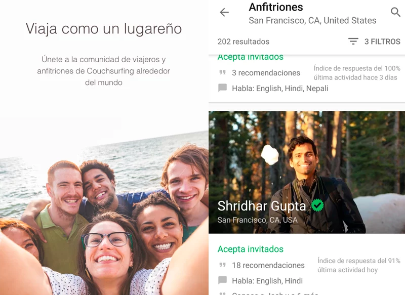 COUCHSURFING, LA SOLUCIÓN SI BUSCAS VIAJES BARATOS