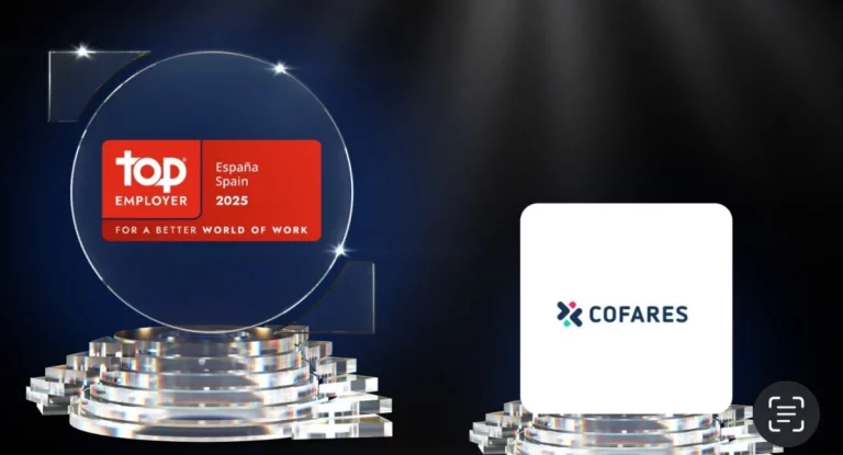 Cofares, reconocida como Top Employer en España por quinto año