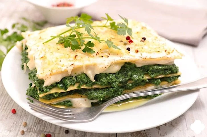Deliciosa receta de lasaña con espinacas: un plato sano lleno de sabor