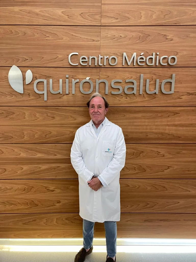 Dr. Giner, jefe de la Unidad de Medicina Deportiva de Quirónsalud Mercado de Colón