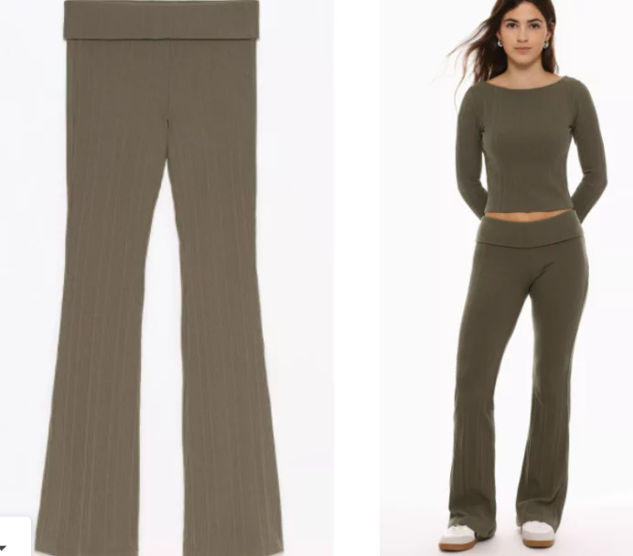 Efecto cuerpazo y vientre plano con estos 8 pantalones de Lefties