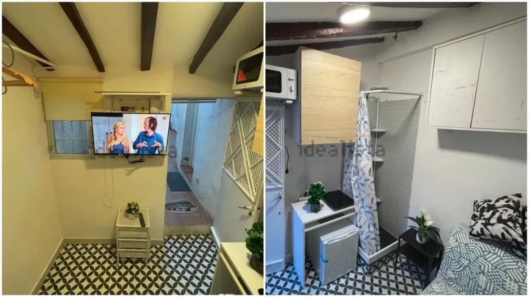 El piso más pequeño de Madrid: 8m² por 400 euros y una disposición loquísima