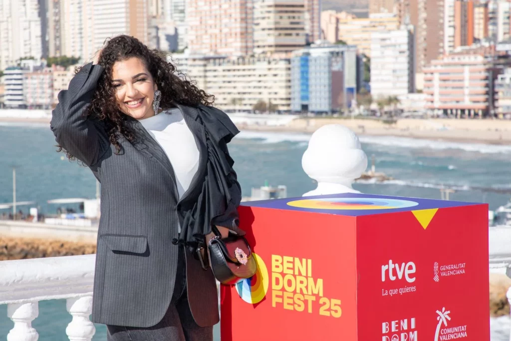 EuropaPress 6480806 artista claudia lachispa rueda prensa 16 artistas benidorm fest 2025