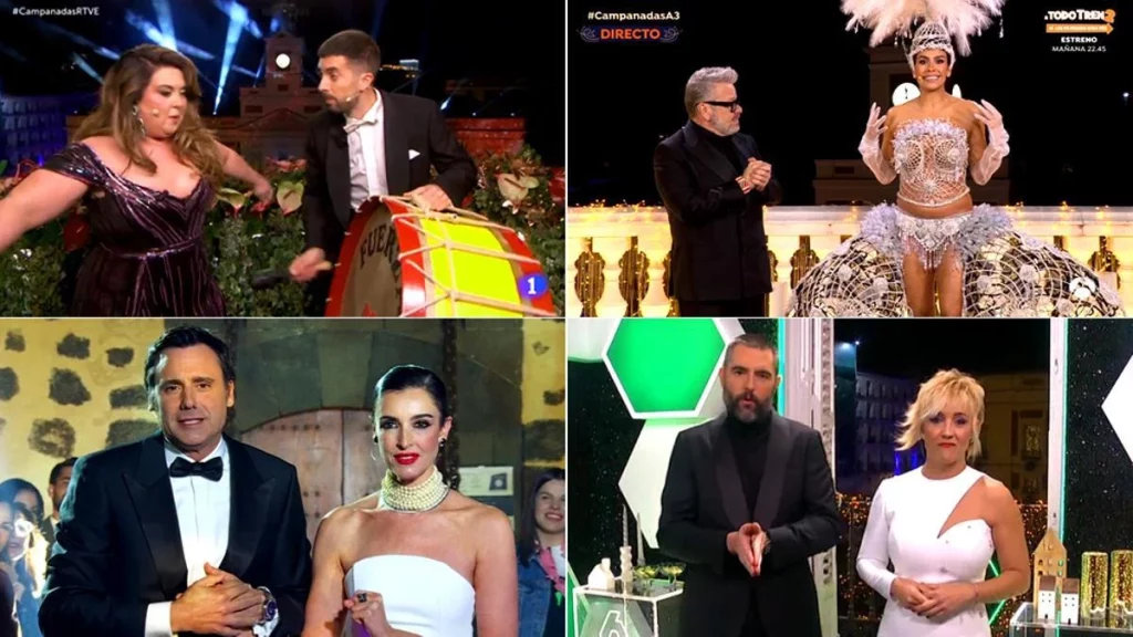 Broncano y Lalachus vs. Pedroche y Chicote: La batalla por las Campanadas de 2024 56 Formalidad vs. irreverencia