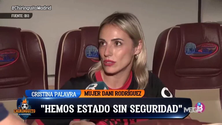 Cristina Palavra, mujer de Dani Rodríguez, denuncia acoso y tocamientos en Arabia