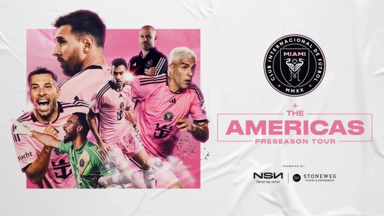 NSN y Stoneweg Places & Experiences llevan al Inter Miami CF a Latinoamérica en su gira de pretemporada