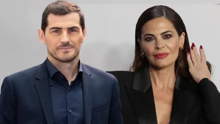Tras María José Suárez, Iker Casillas aparece con una imponente presentadora